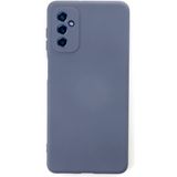 Happycase Samsung Galaxy M52 5g Kılıf Nano Içi Kadife Silikon - Gri