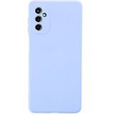 Happycase Samsung Galaxy M52 5g Kılıf Nano Içi Kadife Silikon - Lila