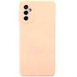 Happycase Samsung Galaxy M52 5g Kılıf Nano Içi Kadife Silikon - Pudra