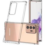 HappyCase Samsung Galaxy Note 20 Ultra Köşeli Şeffaf Anti Shock Silikon Kılıf - 172