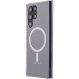 HappyCase Samsung Galaxy S22 Ultra Kılıf Magneticsafe Şeffaf Silikon - Şeffaf