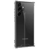 HappyCase Samsung Galaxy S23 Ultra Köşeli Şeffaf Anti Shock Silikon Kılıf - 162