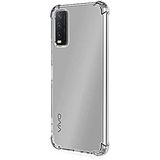 HappyCase Vivo Y11S Köşeli Şeffaf Anti Shock Silikon Kılıf - 13