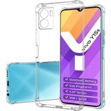 HappyCase Vivo Y15S Köşeli Şeffaf Anti Shock Silikon Kılıf - 12