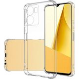 HappyCase Vivo Y16 Köşeli Şeffaf Anti Shock Silikon Kılıf - 11