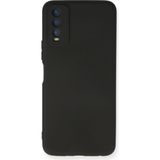 Happycase Vivo Y20 Kılıf First Silikon - Siyah