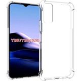 HappyCase Vivo Y20 Köşeli Şeffaf Anti Shock Silikon Kılıf - HBCV00005GNDEM