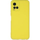 Happycase Vivo Y21 Kılıf Nano Içi Kadife Silikon - Sarı