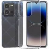 Happycase Vivo Y22S Kılıf Lüx Şeffaf Silikon