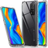 HappyCase Xiaomi Mi 10T Pro Köşeli Şeffaf Anti Shock Silikon Kılıf - 145
