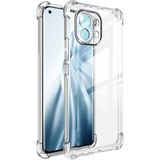 HappyCase Xiaomi Mi 11 Lite Kapak Köşe Korumalı Airbag Antishock Silikon Kılıf - Şeffaf - Mİ 11 Lite