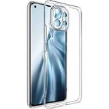 Happycase Xiaomi Mi 11 Lite Kılıf Deluxe 2mm Şeffaf Silikon - Şeffaf - Mİ 11 Lite