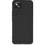 HappyCase Xiaomi Mi 12T Pro Kılıf Lansman Nano Içi Kadife Silikon - Siyah