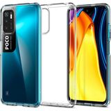 Happycase Xiaomi Poco M3 Pro Kılıf Deluxe 2mm Şeffaf Silikon - Şeffaf