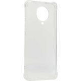 HappyCase Xiaomi Pocophone F2 Pro Köşeli Şeffaf Anti Shock Silikon Kılıf - 124