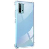 HappyCase Xiaomi Redmi 9t Kapak Köşe Korumalı Airbag Antishock Silikon Kılıf - Şeffaf