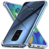 HappyCase Xiaomi Redmi Note 9 Kapak Köşe Korumalı Airbag Antishock Silikon Kılıf - Şeffaf