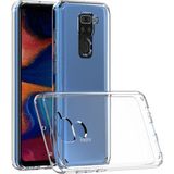 Happycase Xiaomi Redmi Note 9 Kılıf Lüx Şeffaf Silikon - Şeffaf
