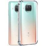 HappyCase Xiaomi Redmi Note 9 Pro 5g Kapak Köşe Korumalı Airbag Antishock Silikon Kılıf - Şeffaf