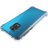 HappyCase Xiaomi Redmi Note 9 Pro Köşeli Şeffaf Anti Shock Silikon Kılıf