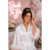 Happyland Bride To Be Silver (Gümüş) Renk Mika Taç, Gelin Partisi ve Bekarlığa Veda Partisi Aksesuarları, Nişan Kına Düğün Gelin Aksesuarı