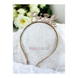 Happyland Bride To Be Taç Rose Gold Bekarlığa Veda Partisi Tacı