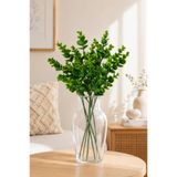 Happyland Yapay Çiçek Küçük Yeşil Okaliptus Yaprağı Doldun 5 Dalı 35 cm HPY-26122