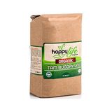 Happylifee Happy Life Organik Tam Buğday Unu 1 kg Türkiye Menşeli Doğal İçeriklerle Sağlıklı Seçim