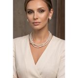 Happyline İnci Top Kolye, Sarmal İnci Kolye, Tasarım Kolye, İnci Kolye, Abiye Kolye, Parti Kolye, Nikah Kolye