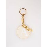 Happyme Ekru Çanta Aksesuar Yuvarlak Harfli Charm Hm 01 A
