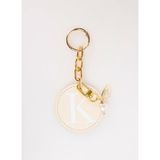 Happyme Ekru Çanta Aksesuar Yuvarlak Harfli Charm Hm 13 K