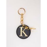 Happyme Siyah Çanta Aksesuar Yuvarlak Harfli Charm Hm 41 K
