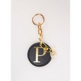 Happyme Siyah Çanta Aksesuar Yuvarlak Harfli Charm Hm 47 P