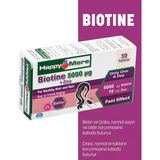 Happymore Biotin Ve Çinko İçeren 30 Tablet Takviye Edici Gıda