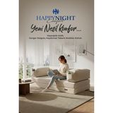 Happynight Comfort Sofya Aktivite Koltuğu | Oyun Koltuğu | Sünger Koltuk | Sinema Koltuğu - Krem