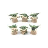 Happystore Oyuncak Baby Yoda Karakter Figür Seti 6'lı Baby Yoda