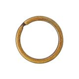 Hapshoe 30 Adet Antik Renk 3 cm Metal Anahtarlık Halkası