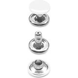 Hapshoe 5 mm 00 No Beyaz Renkli Perçin Rivet 30 Adet