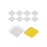 Hapshoe 50 Adet 3x3 cm Çift Taraflı Yapışkan Kare Bant