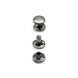 Hapshoe 9 mm 33,5 No Platin Renkli Perçin Rivet 30 Adet