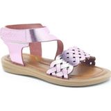 Hapshoe Artico Etoile Hakiki Deri Pembe Vaketa Kız Çocuk Sandalet
