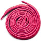 hapshoe Fuşya Pembe 1 cm Kalınlığında 1 Çift Yassı Spor Ayakkabı Bağcığı