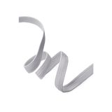 Hapshoe Gri 20 mm 5 mt Dayanıklı Sert Yassı Elastik Şerit Lastik