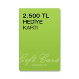 Hapshoe Hediye Kartı 2.500 TL (Basılı)