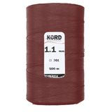 Hapshoe Kord Bordo Rengi 1.1 mm 500 m Mumlu El Saracı ve Dikiş İpi
