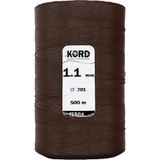 Hapshoe Kord Kahverengi 1.1 mm 500 m Mumlu El Saracı ve Dikiş İpi