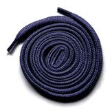 Hapshoe Lacivert 1 cm Kalınlığında 1 Çift Yassı Spor Ayakkabı Bağcığı