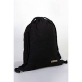 Hapshoe Look Siyah 35x40 cm Unisex Ham Bez Büzgülü Ayakkabı Terlik Çantası