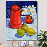 Hapy Hoby Piknik Masası Çerçeveli Sayılarla Boyama Seti 40 x 50 cm