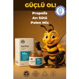 Har-Bee Mix %100 Doğal Karışım - Bal, Propolis, Arı Sütü ve Polen İçeren Güçlü Formül 220 gr